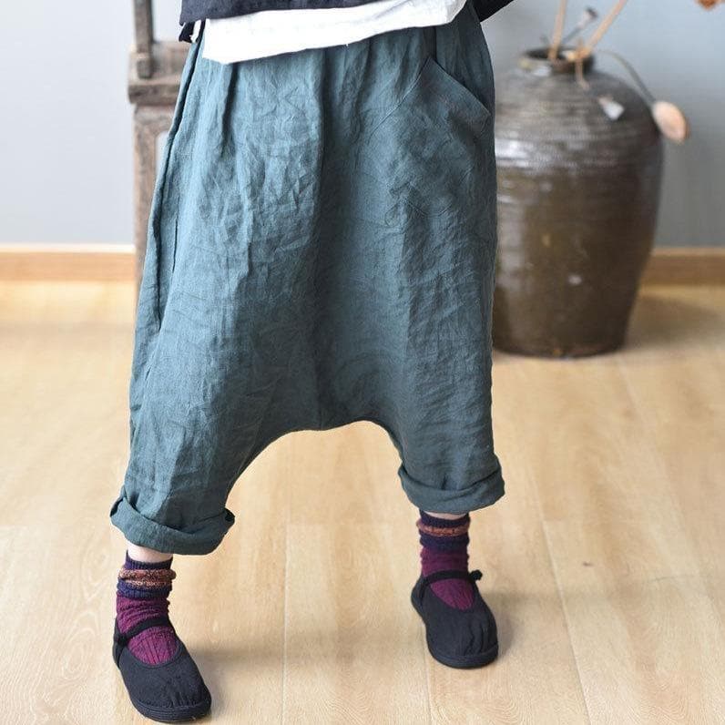 Oversized Drop Crotch Harem Pants | Hippie - Harem Pants - DYAVOR®