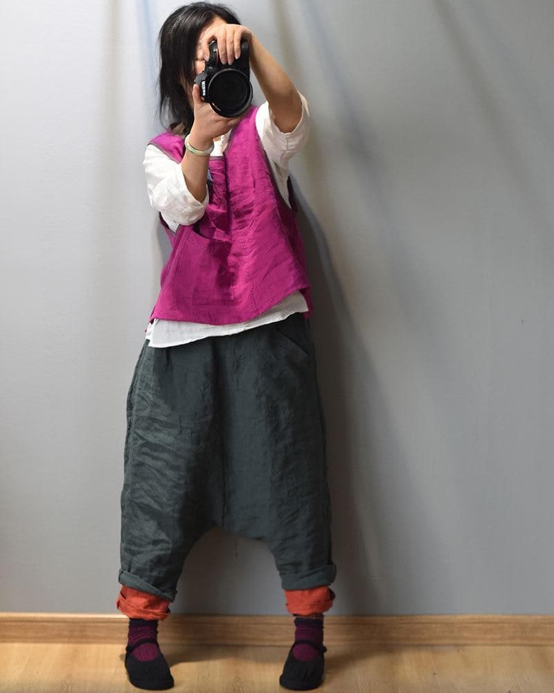 Oversized Drop Crotch Harem Pants | Hippie - Harem Pants - DYAVOR®