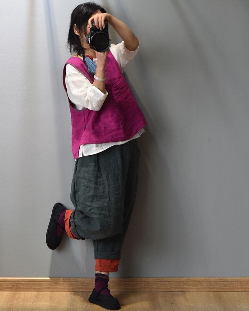 Oversized Drop Crotch Harem Pants | Hippie - Harem Pants - DYAVOR®
