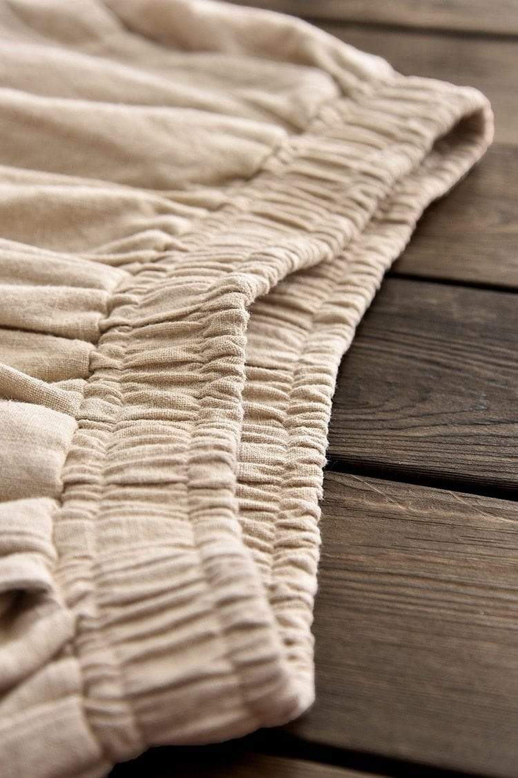 Wide Leg Linen Harem Pants | Zen - Harem Pants - DYAVOR®