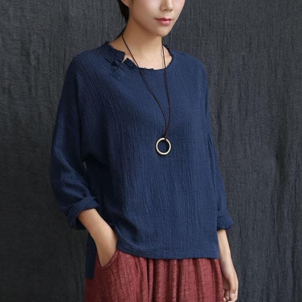 Long Sleeve Linen Shirt | Zen - - DYAVOR®