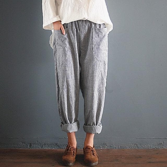 Vintage Striped Trousers | Zen - sep - DYAVOR®