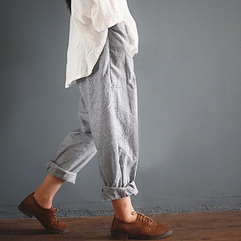 Vintage Striped Trousers | Zen - sep - DYAVOR®