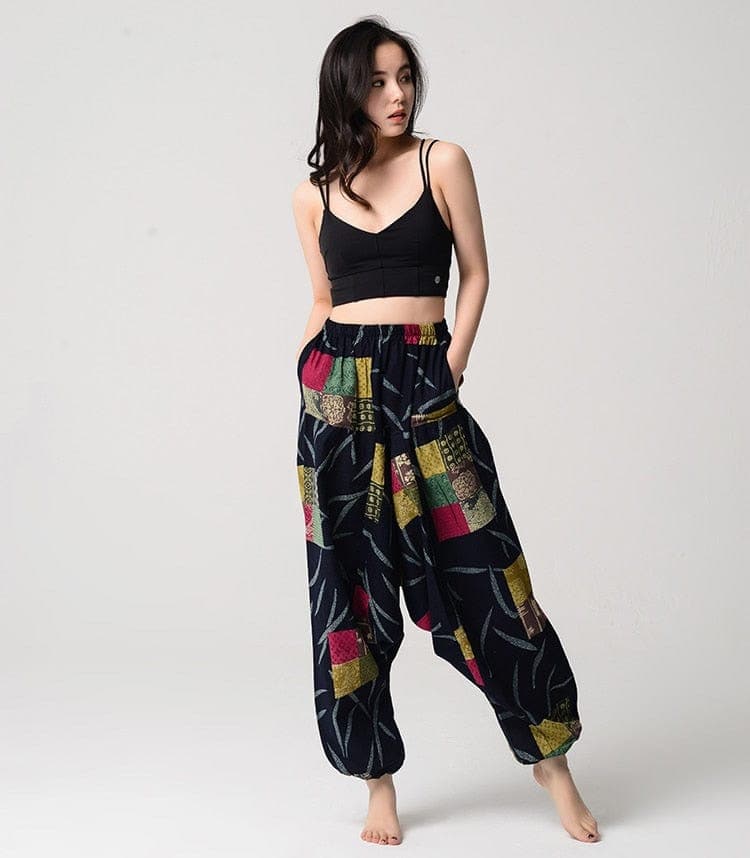 Colorblock Harem Pants - Harem Pants - DYAVOR®