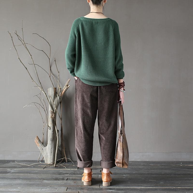Casual Knitted Sweater - Women's Sweaters - DYAVOR®