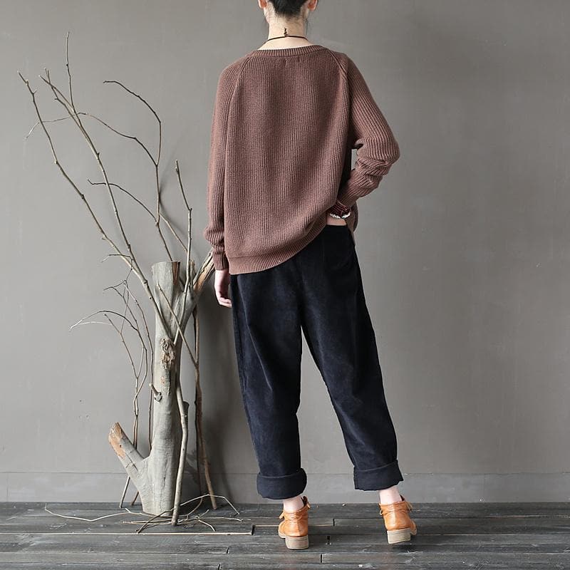 Casual Knitted Sweater - Women's Sweaters - DYAVOR®