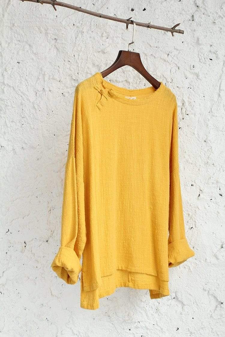 Long Sleeve Linen Shirt | Zen - - DYAVOR®