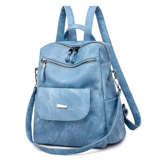 PU Leather Backpack Tote - - DYAVOR®
