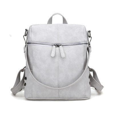 Korean Vegan Leather Backpack Tote - - DYAVOR®