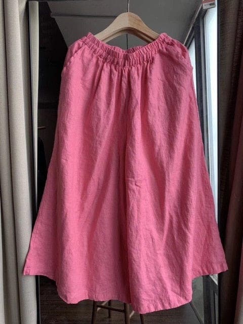 Anjo Palazzo Pants | Zen - Linen Pants - DYAVOR®