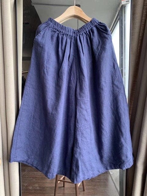 Anjo Palazzo Pants | Zen - Linen Pants - DYAVOR®