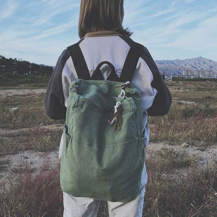 Oversized Soft Travel Backpack Tote - - DYAVOR®