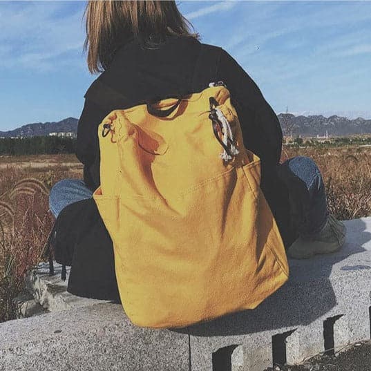 Oversized Soft Travel Backpack Tote - - DYAVOR®