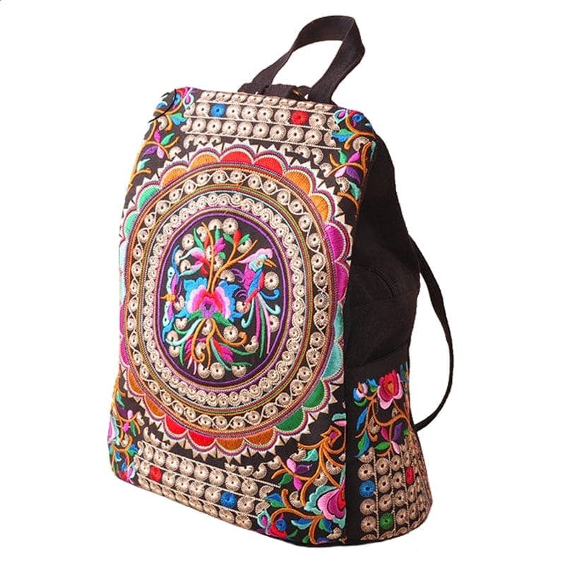 Tibet Mandala Embroidered Backpack - - DYAVOR®