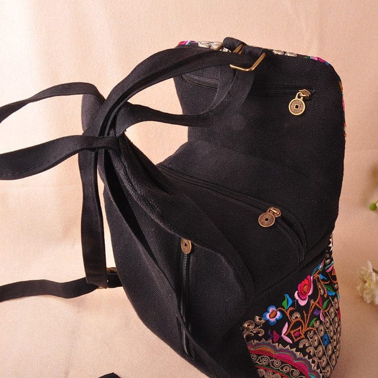 Tibet Mandala Embroidered Backpack - - DYAVOR®