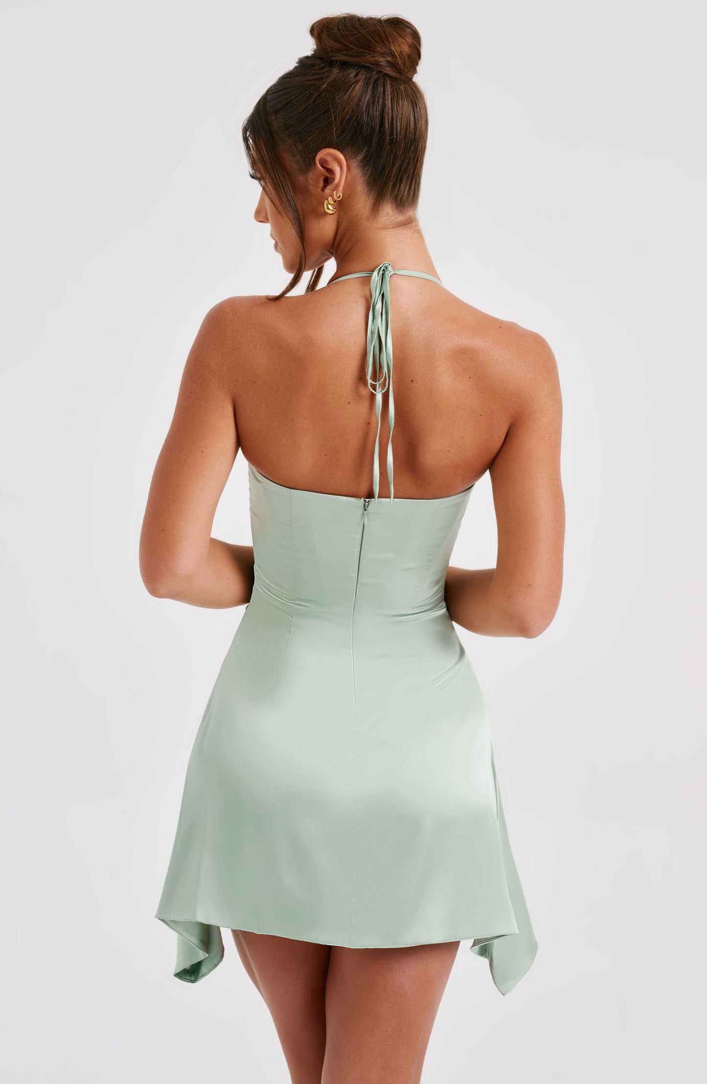 Cartia Mini Dress - Sage - Dress - DYAVOR®