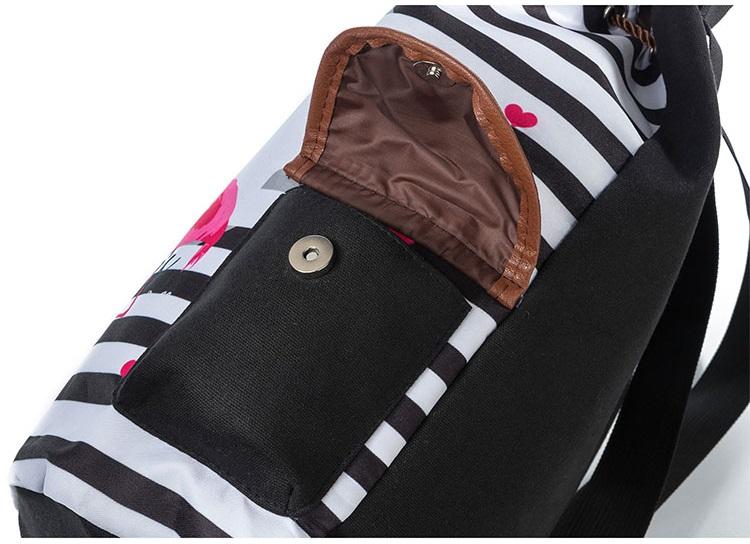 Cartoon Unicorn Printed School Backpack for Teenager with Drawstring - Backpacks - DYAVOR®