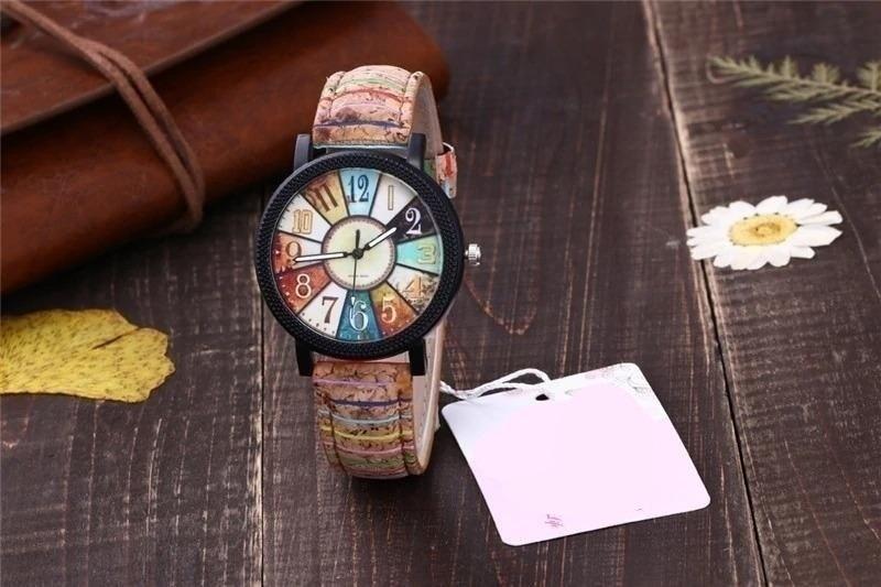 Casual Feminino Fashion Vintage Leather Women's Quartz Wrist Watch - Watches for Women - DYAVOR®