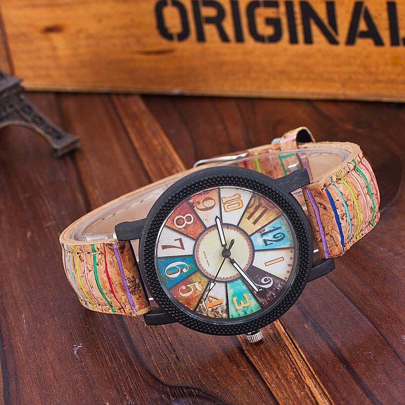 Casual Feminino Fashion Vintage Leather Women's Quartz Wrist Watch - Watches for Women - DYAVOR®
