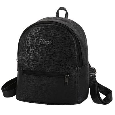 Casual Preppy Style Synthetic Leather Ladies Small Packet Rucksacks Bags - Backpacks - DYAVOR®