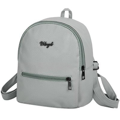 Casual Preppy Style Synthetic Leather Ladies Small Packet Rucksacks Bags - Backpacks - DYAVOR®