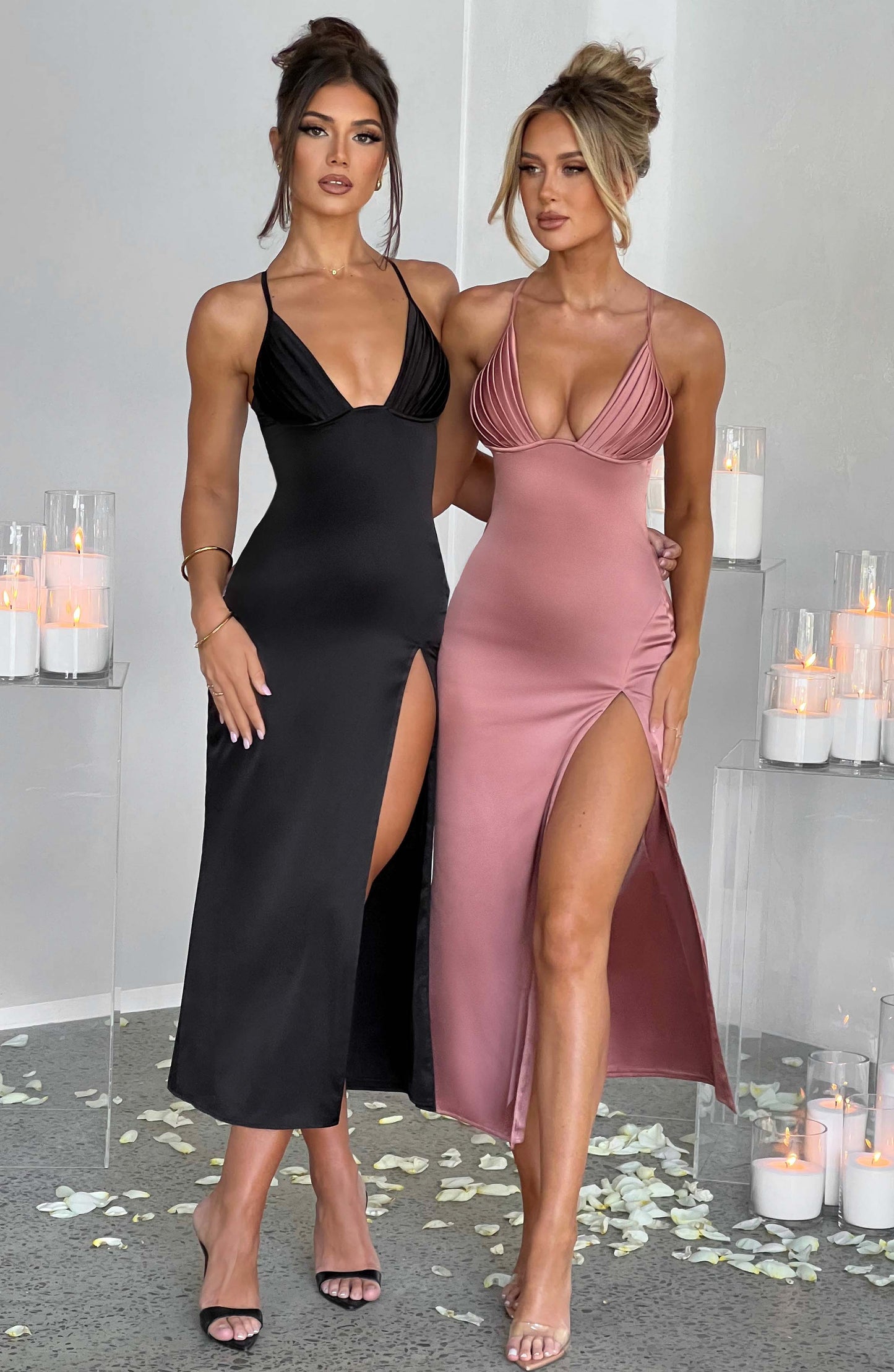 Cece Midi Dress - Black - Dress - DYAVOR®