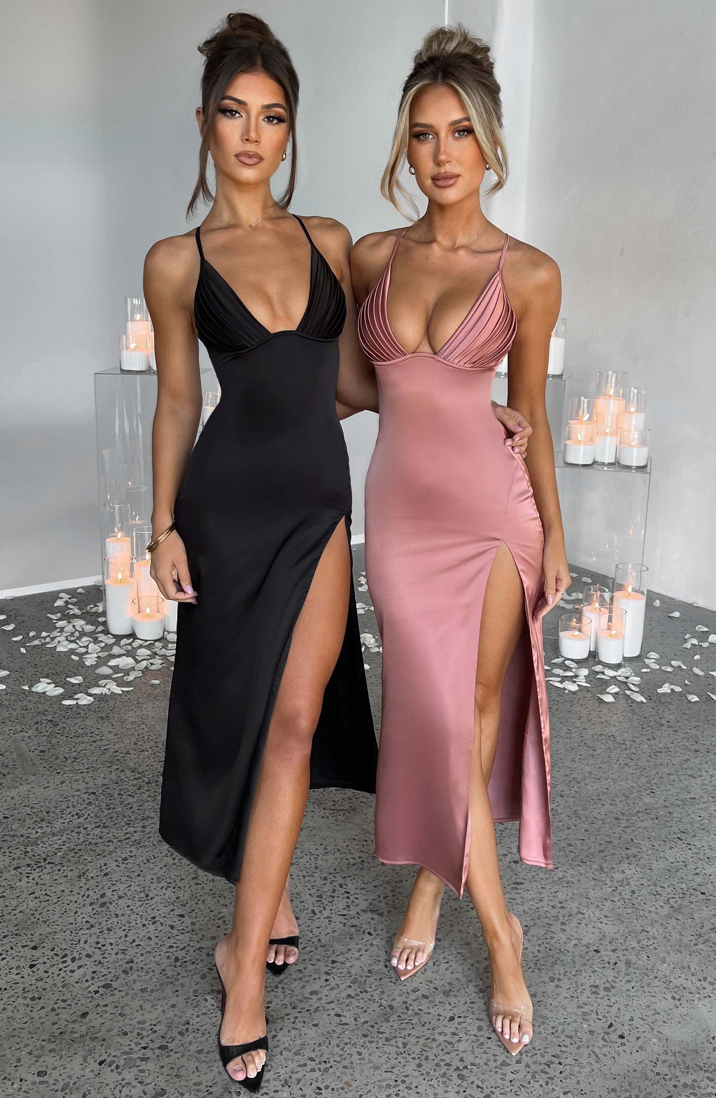 Cece Midi Dress - Black - Dress - DYAVOR®