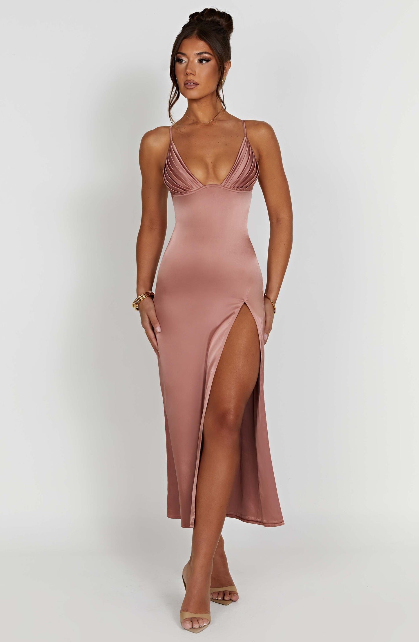 Cece Midi Dress - Rose Pink - Dress - DYAVOR®