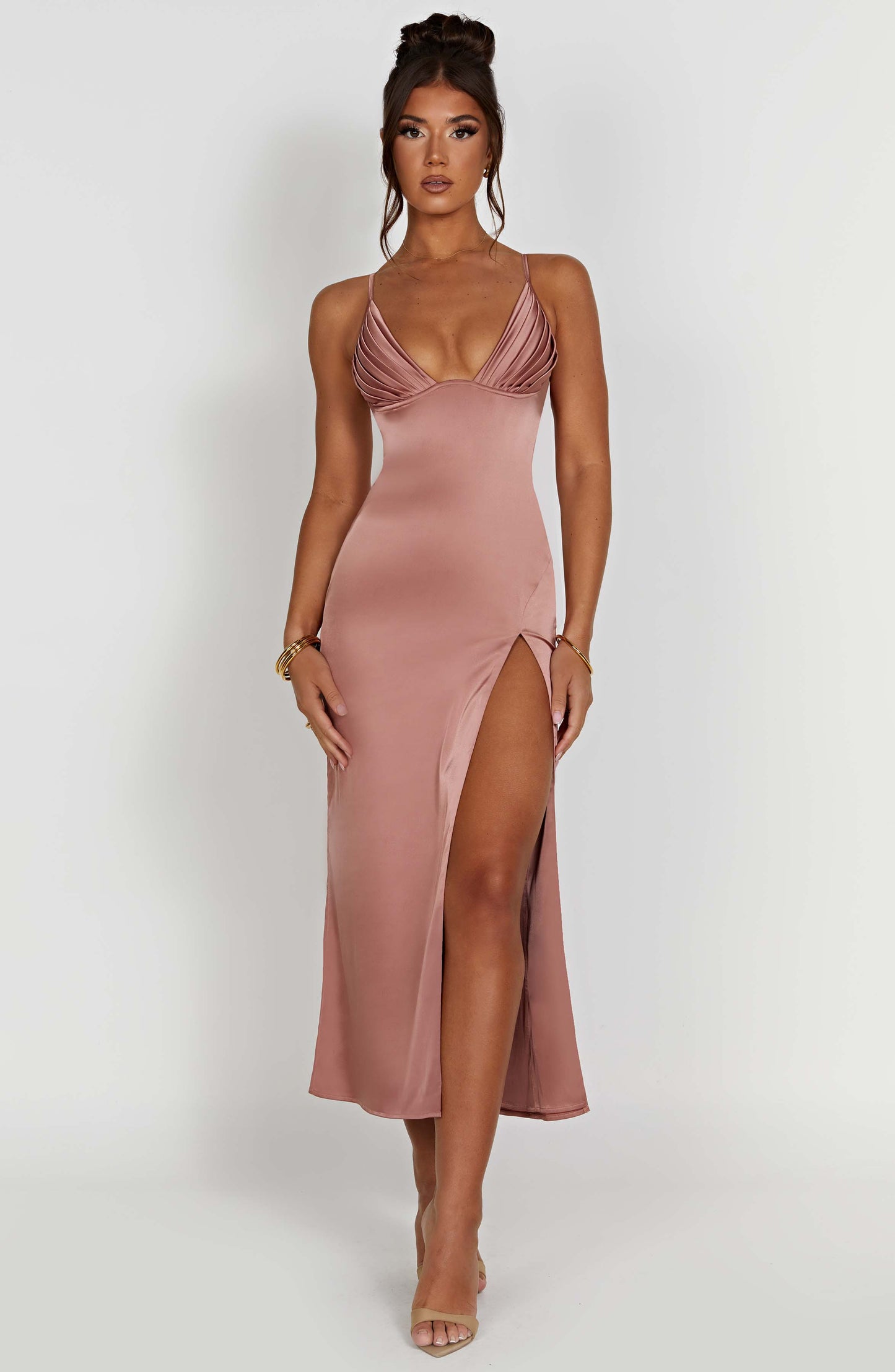 Cece Midi Dress - Rose Pink - Dress - DYAVOR®