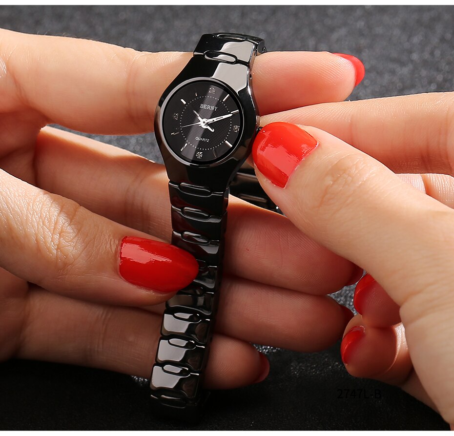 Unisex Sapphire Quartz Movement Waterproof Real Ceramic Band Watch - Unisex Style Watches - DYAVOR®