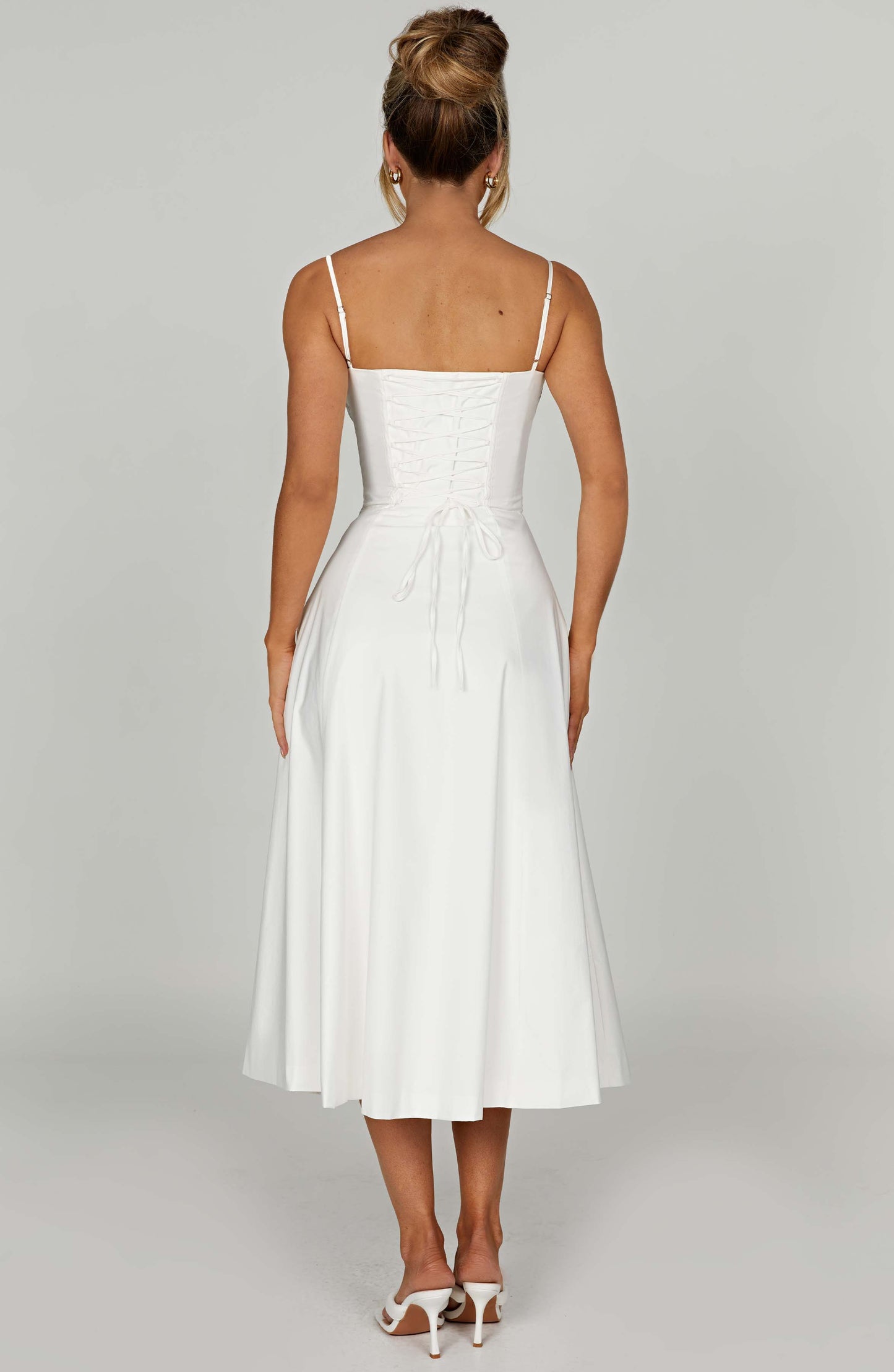 Deanna Midi Dress - Ivory - Dress - DYAVOR®