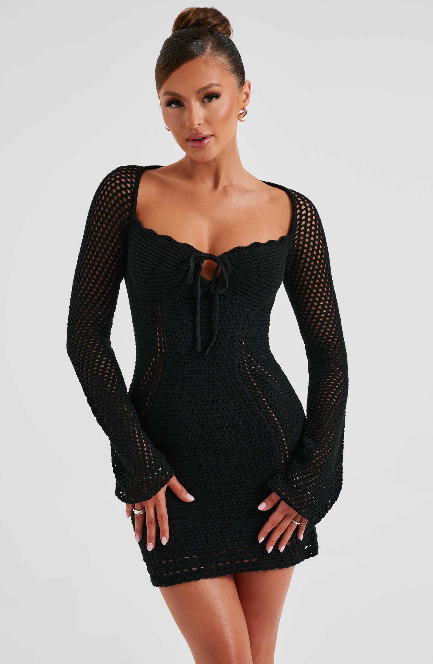Dezi Mini Dress - Black - Dress - DYAVOR®
