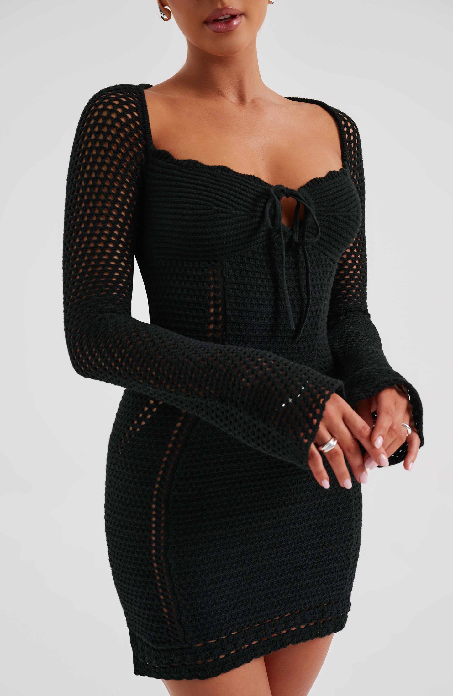 Dezi Mini Dress - Black - Dress - DYAVOR®