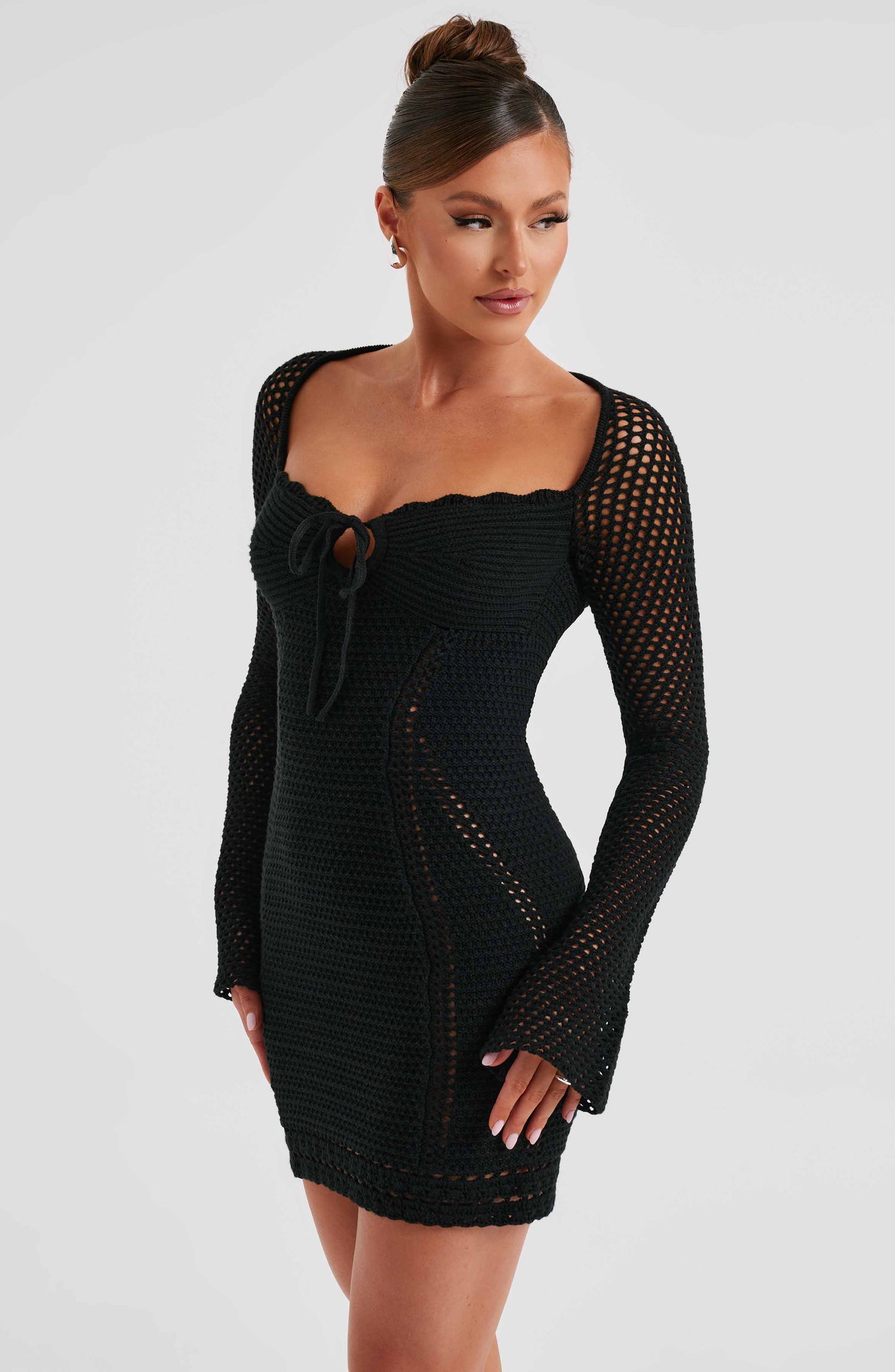 Dezi Mini Dress - Black - Dress - DYAVOR®