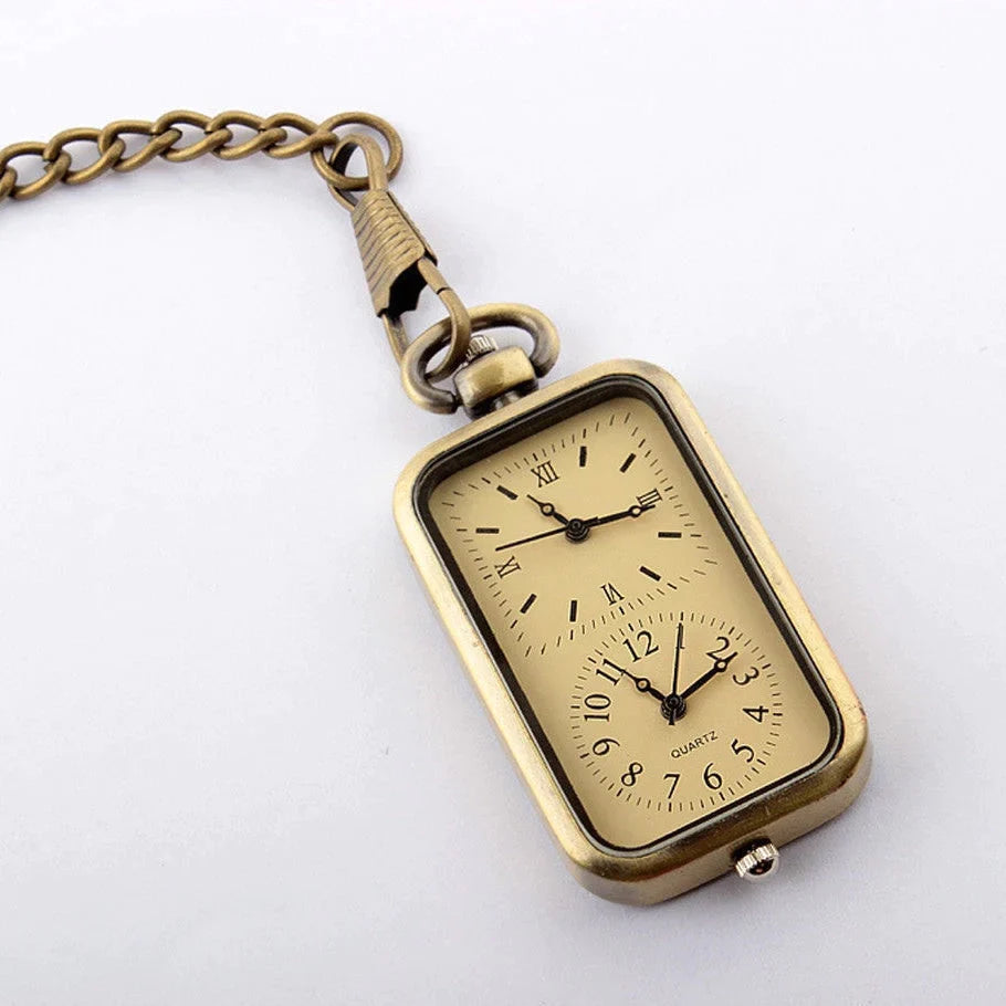 Double Time Exquisite Mini Size Pendant Pocket Watch for Men and Women - Unisex Style Watches - DYAVOR®