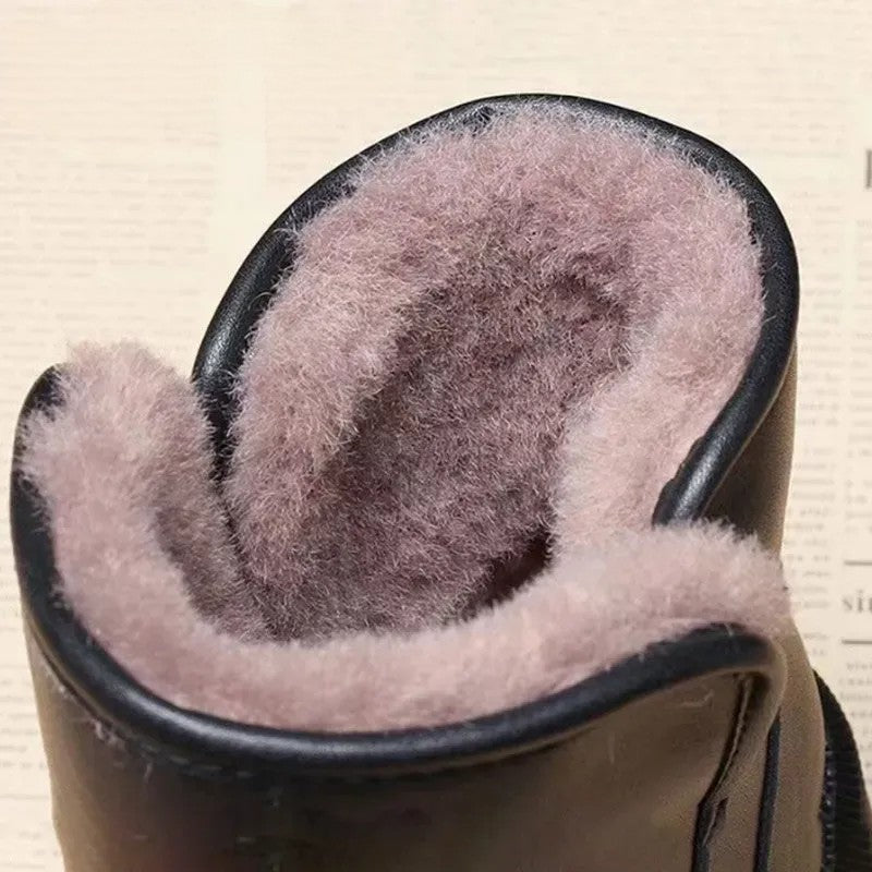 GRW Orthopedic Women Ankle Boots Arch Support Plush Warm Waterproof Wide Toe-box - - DYAVOR®