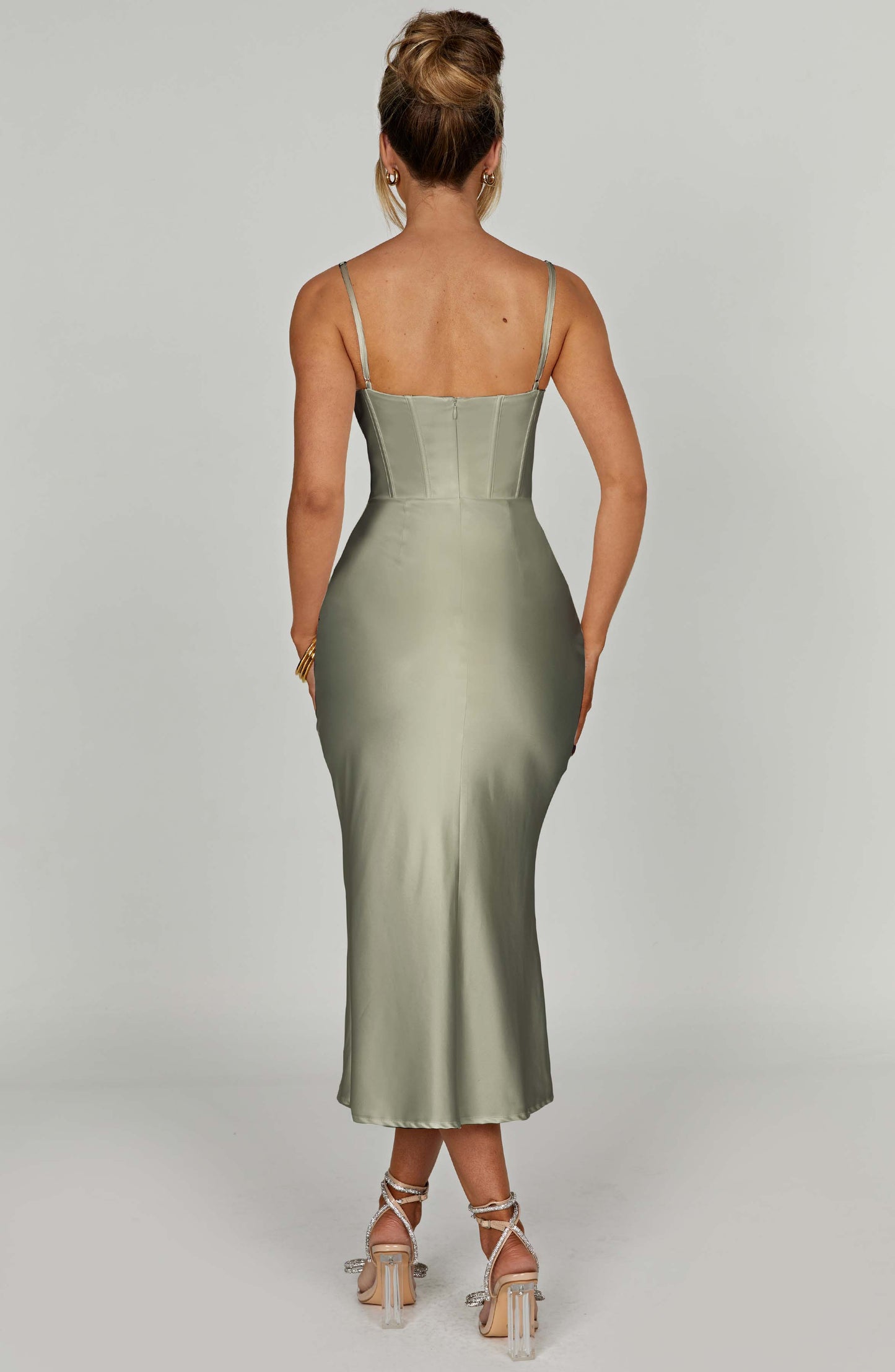 Farrah Midi Dress - Sage - Dress - DYAVOR®