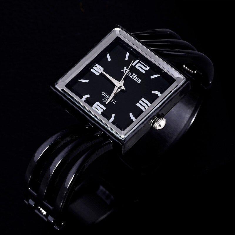 Fashion Full Steel Square Shaped Bracelet Quartz Watch for Women - Watches for Women - DYAVOR®