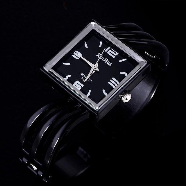 Fashion Full Steel Square Shaped Bracelet Quartz Watch for Women - Watches for Women - DYAVOR®