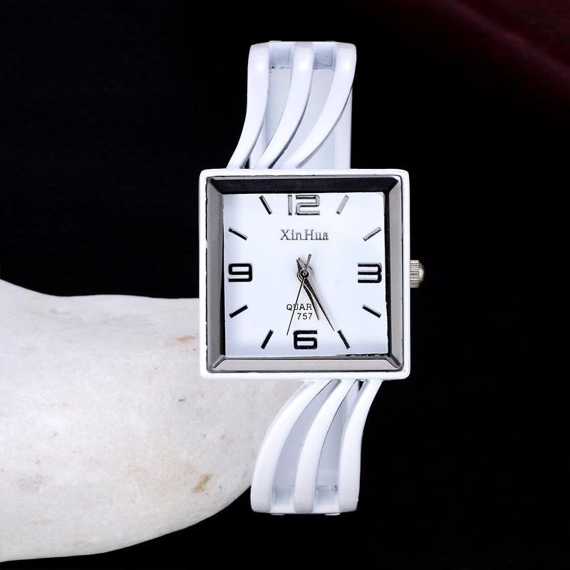 Fashion Full Steel Square Shaped Bracelet Quartz Watch for Women - Watches for Women - DYAVOR®