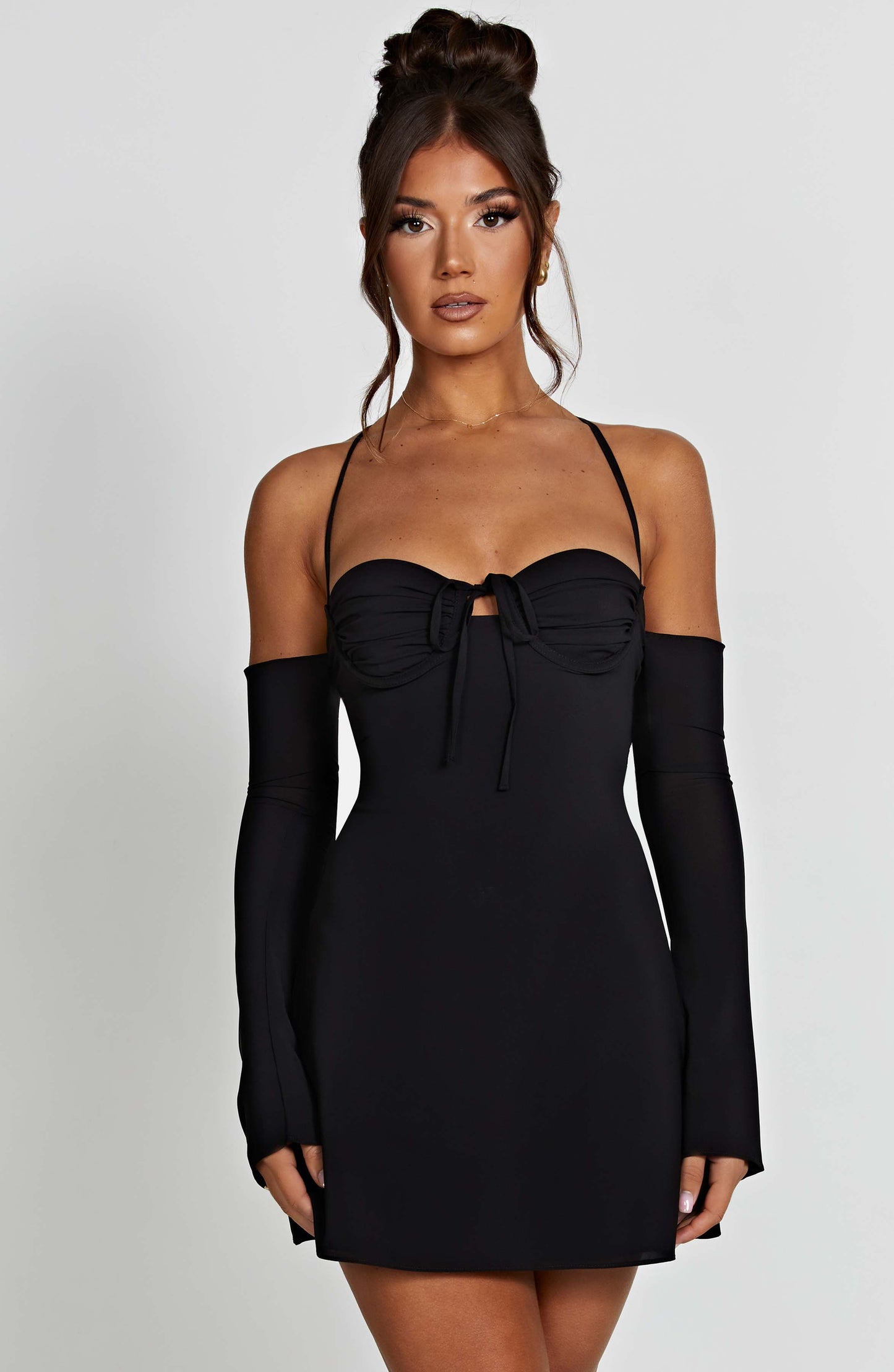 Fiona Mini Dress - Black - Dress - DYAVOR®