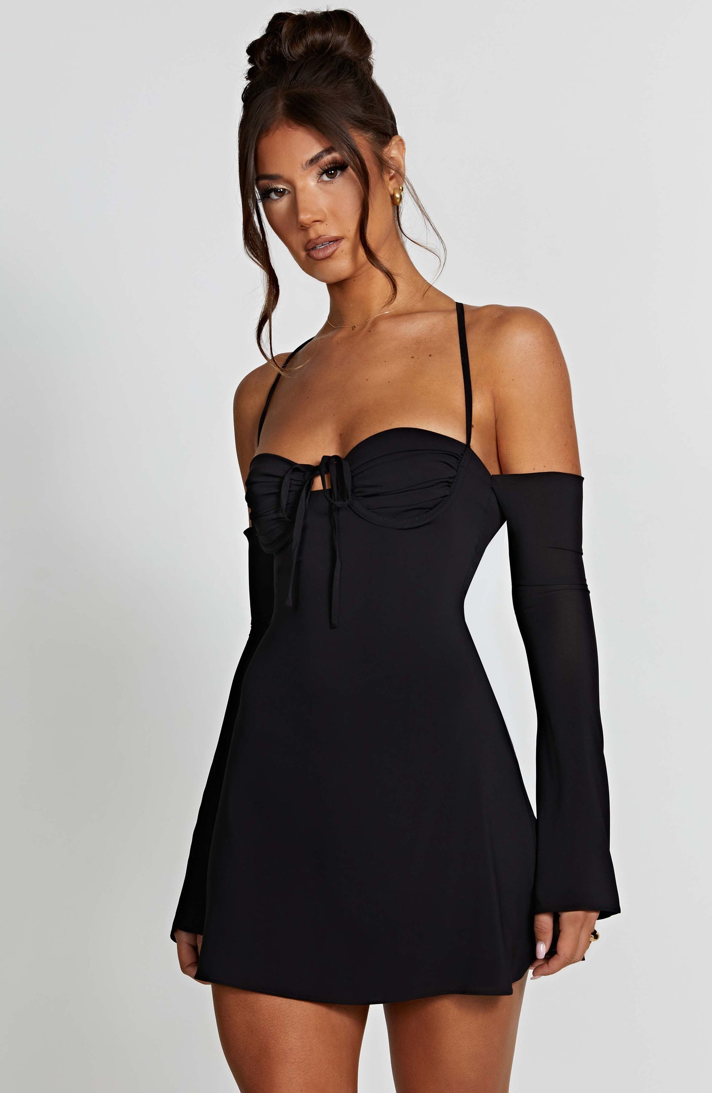 Fiona Mini Dress - Black - Dress - DYAVOR®