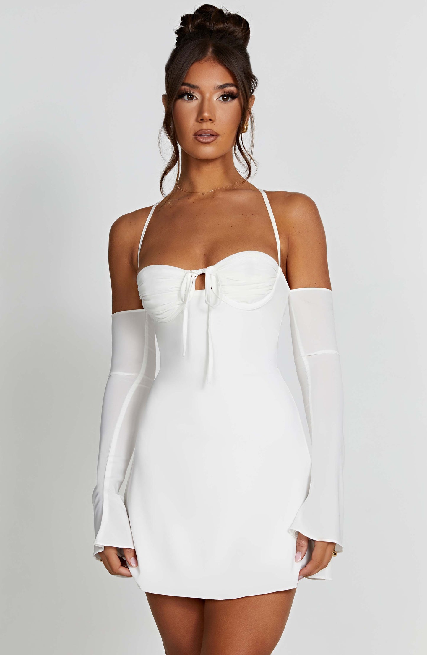 Fiona Mini Dress - Ivory - Dress - DYAVOR®