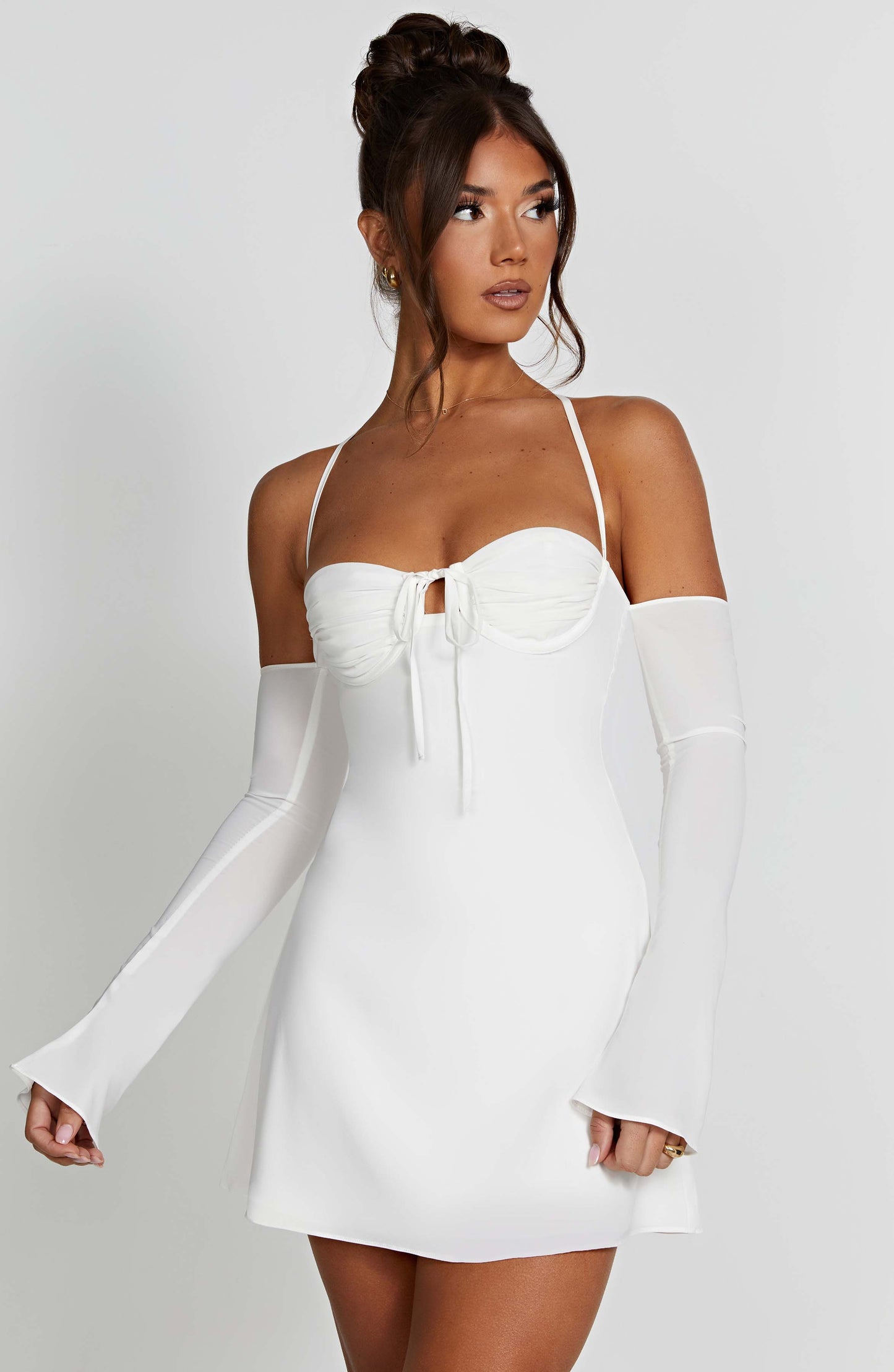 Fiona Mini Dress - Ivory - Dress - DYAVOR®