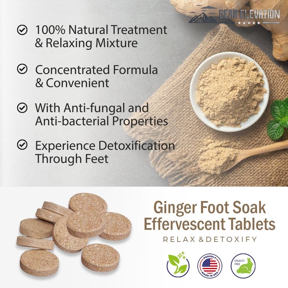 Ginger Foot Soak Tablets - Beauty And Personal Care - DYAVOR®