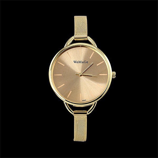 Gold Fashion Bracelet Stainless Steel Quartz Wristwatches for Women - Watches for Women - DYAVOR®