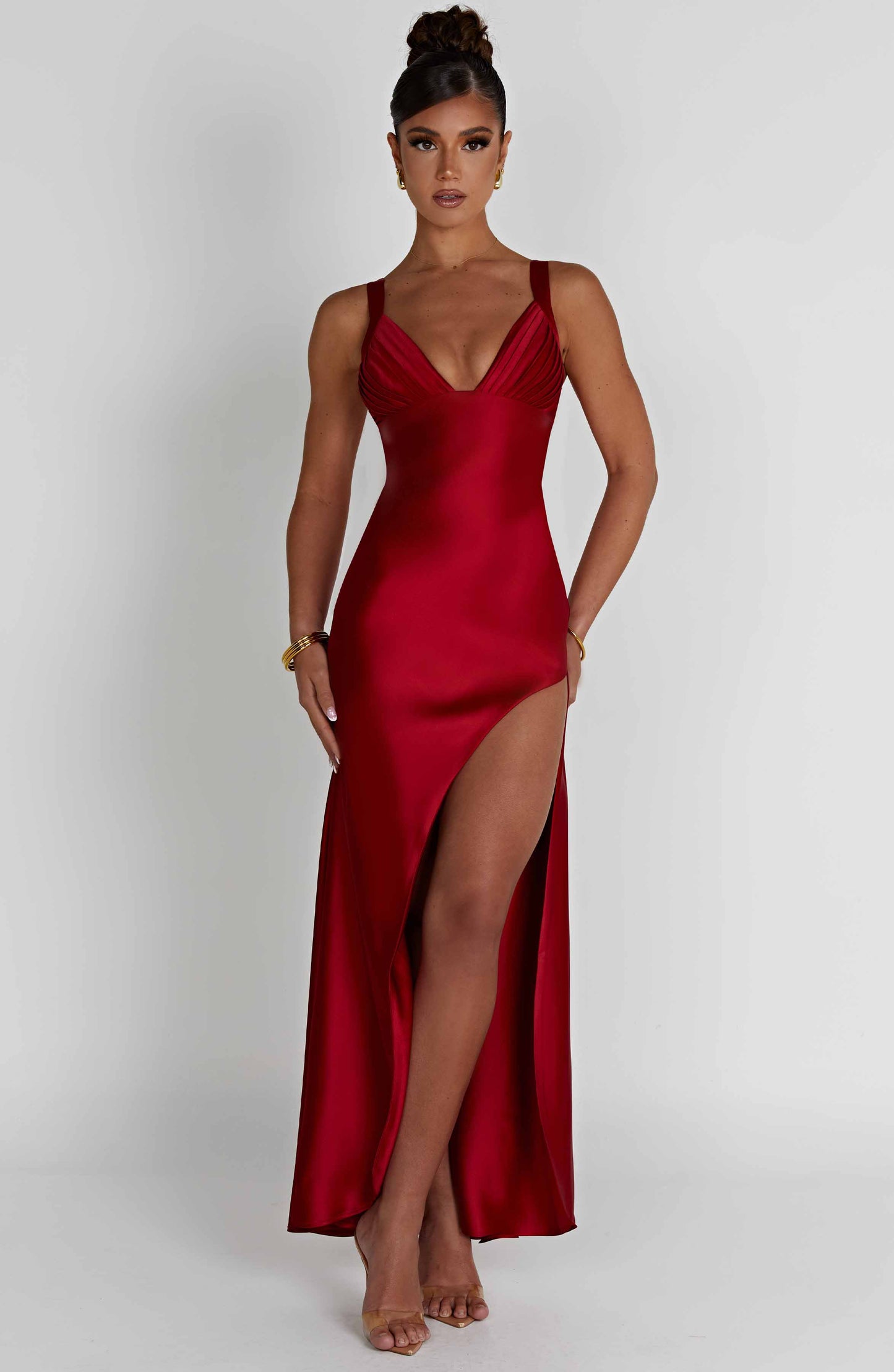 Hayley Maxi Dress - Red - Dress - DYAVOR®