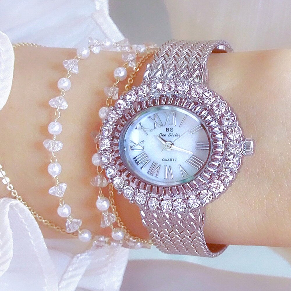 Hip Hop Fashion Women's Golden Stainless Steel Quartz Small Wristwatch - Watches for Women - DYAVOR®
