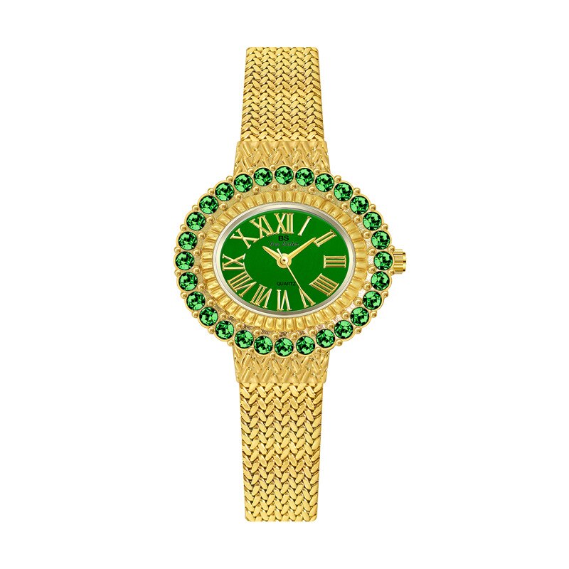 Hip Hop Fashion Women's Golden Stainless Steel Quartz Small Wristwatch - Watches for Women - DYAVOR®