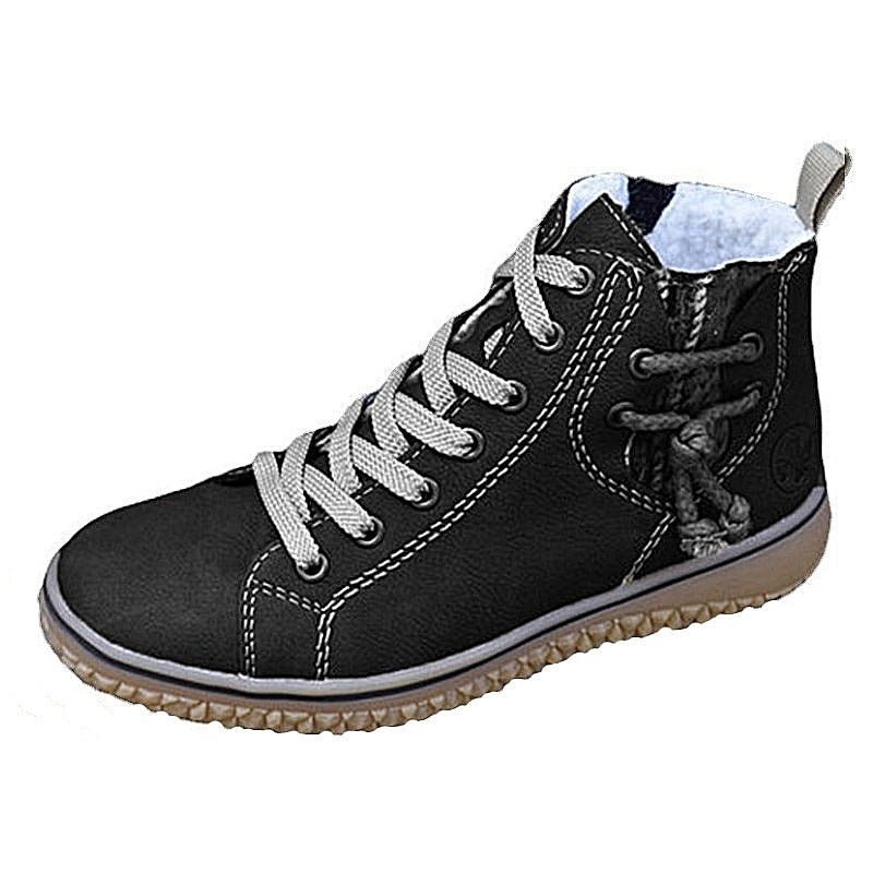 Groovywish Women Ankle Boots Zipper Plush Orthopedic Shoes - - DYAVOR®